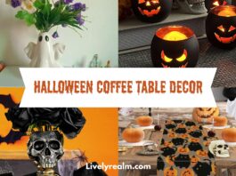 Lively Realm - Coffee Table Decoration for Halloween